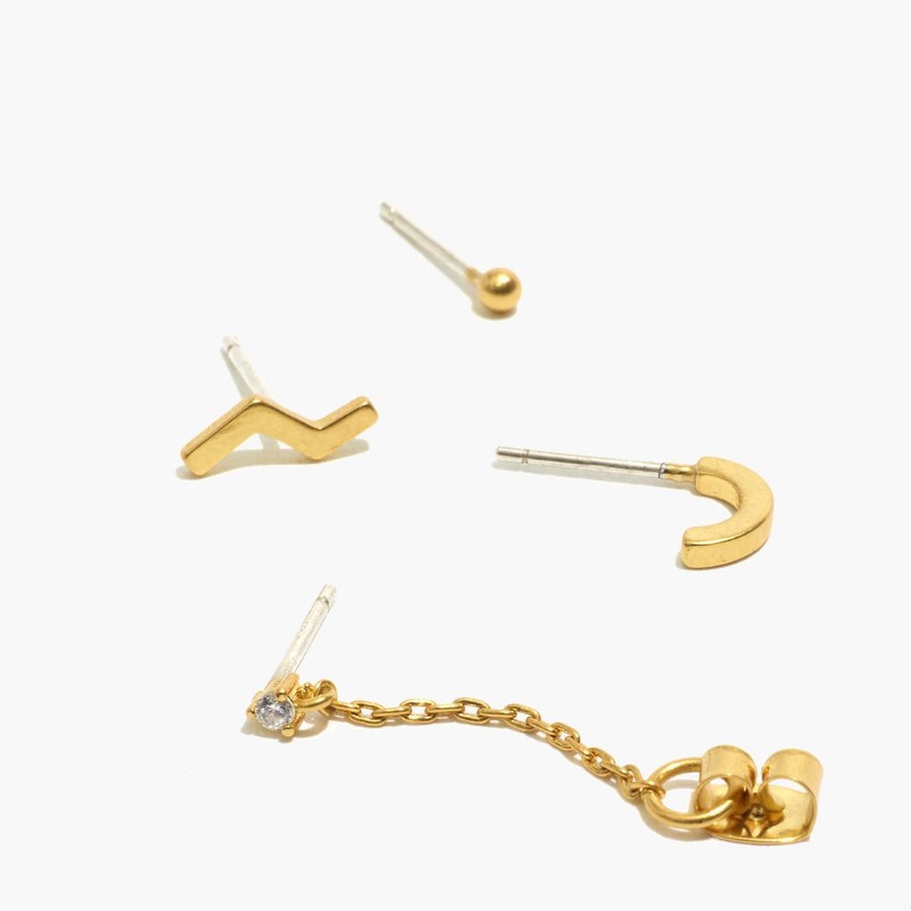 [NWT] Madewell Zigzag Earring Set